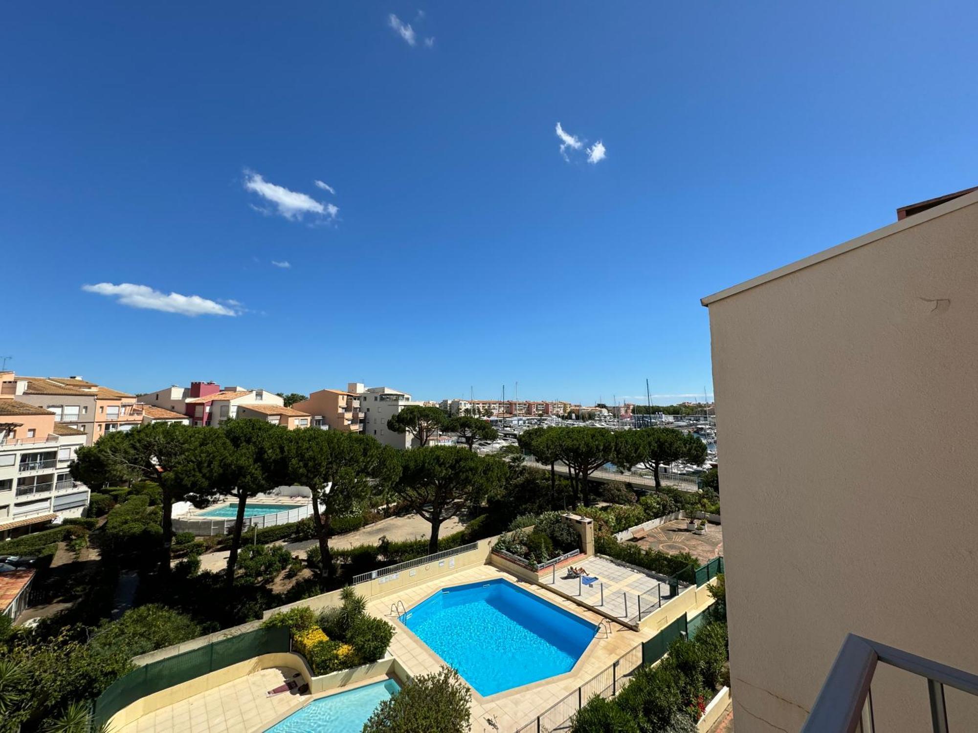 דירות T1 Cap D'Agde Piscine Port מראה חיצוני תמונה